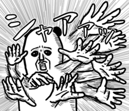 panda ossan 3 sticker #11134254