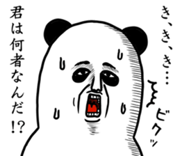 panda ossan 3 sticker #11134255