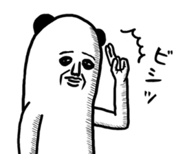 panda ossan 3 sticker #11134257