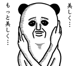 panda ossan 3 sticker #11134267