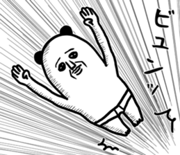 panda ossan 3 sticker #11134269