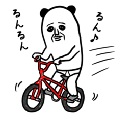 panda ossan 3 sticker #11134271