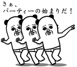 panda ossan 3 sticker #11134283