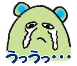 Funny creatures facial performance! sticker #11134427