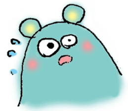 Funny creatures facial performance! sticker #11134430