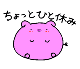 Tonchan and Kurotonchan sticker #11135009