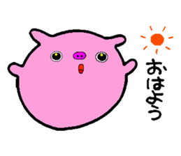 Tonchan and Kurotonchan sticker #11135030