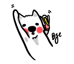 Joy & hand puppet Tracy sticker #11135587