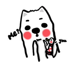 Joy & hand puppet Tracy sticker #11135588