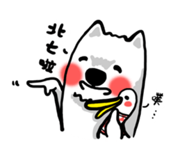 Joy & hand puppet Tracy sticker #11135589