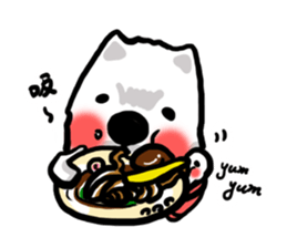 Joy & hand puppet Tracy sticker #11135597