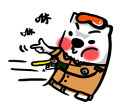Joy & hand puppet Tracy sticker #11135604