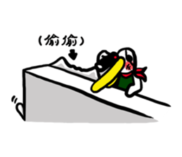 Joy & hand puppet Tracy sticker #11135615