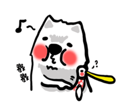 Joy & hand puppet Tracy sticker #11135617