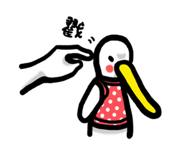 Joy & hand puppet Tracy sticker #11135618