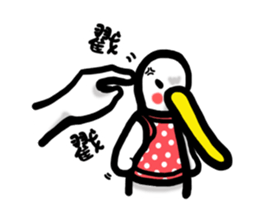 Joy & hand puppet Tracy sticker #11135619