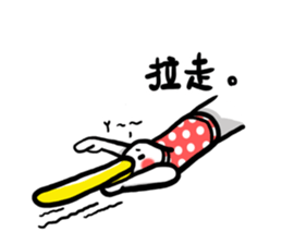 Joy & hand puppet Tracy sticker #11135621