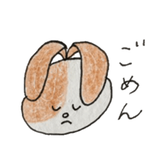 Omochi-rabbits sticker #11136107