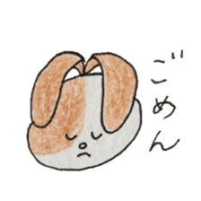 Omochi-rabbits sticker #11136107
