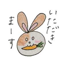 Omochi-rabbits sticker #11136108