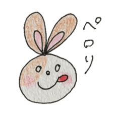 Omochi-rabbits sticker #11136110