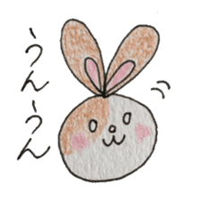Omochi-rabbits sticker #11136113
