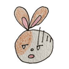 Omochi-rabbits sticker #11136118