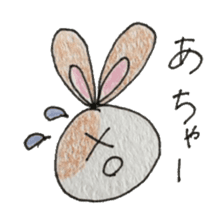 Omochi-rabbits sticker #11136119