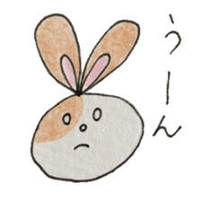 Omochi-rabbits sticker #11136121