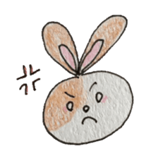 Omochi-rabbits sticker #11136123