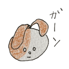 Omochi-rabbits sticker #11136124