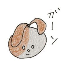 Omochi-rabbits sticker #11136124