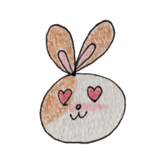 Omochi-rabbits sticker #11136129