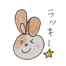 Omochi-rabbits sticker #11136132