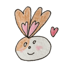 Omochi-rabbits sticker #11136134