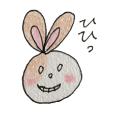 Omochi-rabbits sticker #11136135