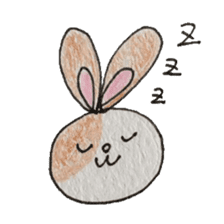 Omochi-rabbits sticker #11136138