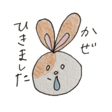 Omochi-rabbits sticker #11136139