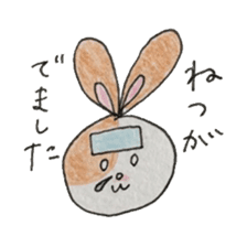 Omochi-rabbits sticker #11136140