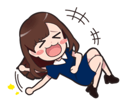 194Days Sticker of [Actress]Ikuyo Aoyama sticker #11136375