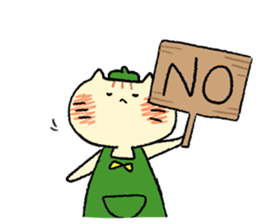 Cap Animals Stamps sticker #11136505