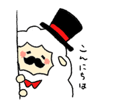 Cap Animals Stamps sticker #11136524