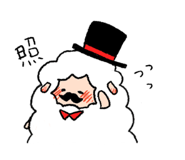 Cap Animals Stamps sticker #11136526