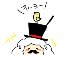 Cap Animals Stamps sticker #11136527