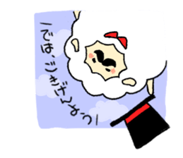 Cap Animals Stamps sticker #11136528