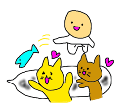 The speech balloons KARATE sticker #11136546