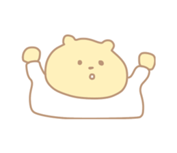 The cute bear which put on a T-shirt. sticker #11136885