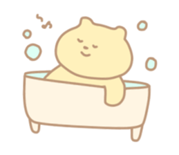 The cute bear which put on a T-shirt. sticker #11136898