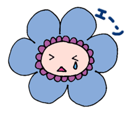 Pretty healing flowers sticker #11136851