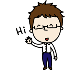 Professor's daily life sticker #11137064